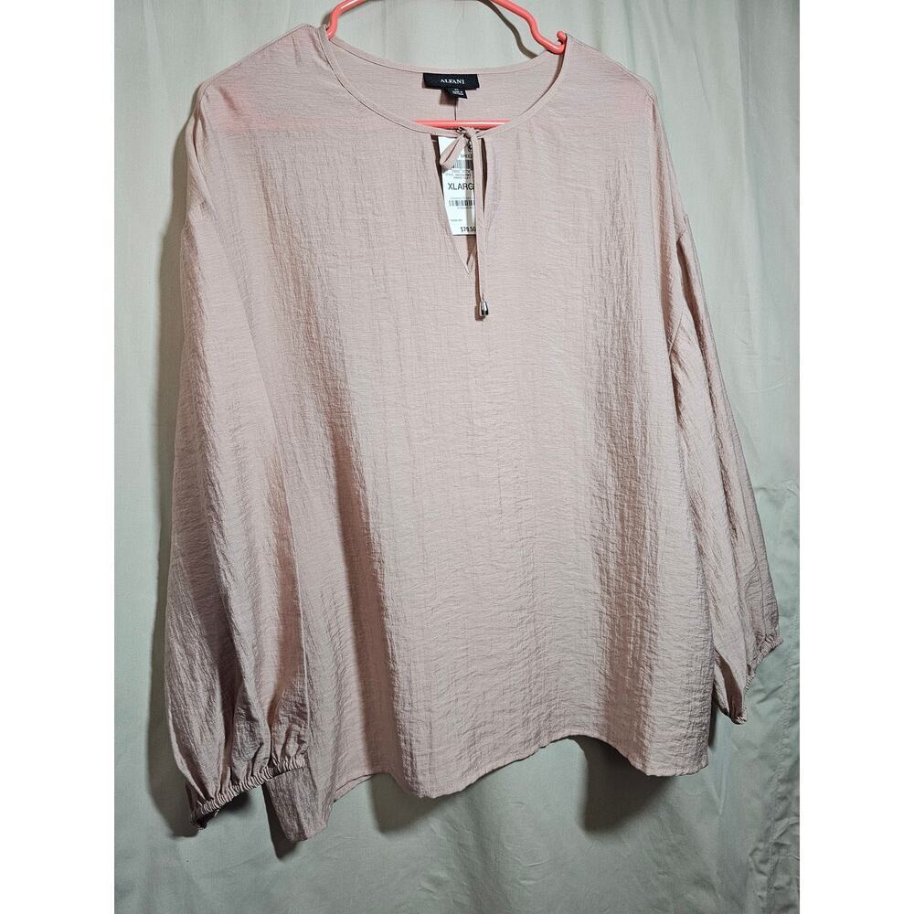 Nwt Blush pink XL Alfani blouse.